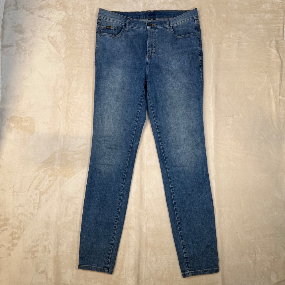KUHL Skinny Jeans Womens Size 12 Reg Blue‎ Indigo Mid Rise Outdoor Denim Stretch